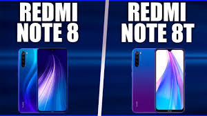 Xiaomi Redmi Note 8T vs Redmi Note 8 ...