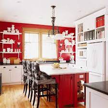 Red Kitchen Design Ideas Red And White Kitchen Red Kitchen Country Kitchen