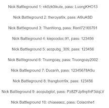 Share Acc Pubg Miễn Phi Cho Nick Battleground Free Blog Hỗ Trợ