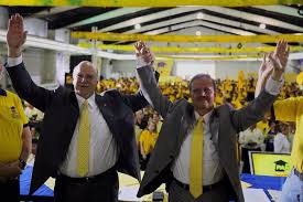 Juan Gutiérrez y Manuel Alfredo Marroquin Binomio presidencial del PAN