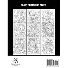 Shut out ringing phones, distracting computers and job stress when you are coloring. Buy Stained Glass Coloring Book An Adult Coloring Book Featuring Beautiful Stained Glass Flower Designs For Stress Relief And Relaxation Paperback June 4 2019 Online In Indonesia 1072104741