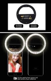 Selfie Lightteckepic 36 Highlight Led Selfie Ring Flash Fill Light Camera Photography For Iphone X 10ipad Samsung Camera Photography Light Camera Selfie Light