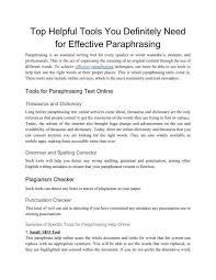 Paraphrasing tool changes words with the same meaning to create unique content. Paraphrase Online Service