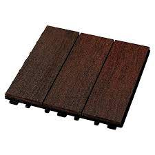 Trotzdem sollten sie ihre terrasse aus wpc reinigen. Wpc Klickfliese Terracotta 30 X 30 Cm 4er Pack Bauhaus