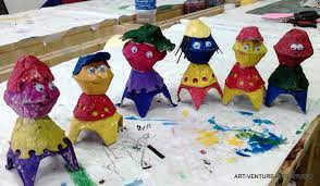 Asalkan hasil yang kita buat bagus dan rapi juga pemasaranmu tepat sasaran, insya allah daganganmu akan. Kraftangan Dari Bekas Telur Art Venture Kids Studio