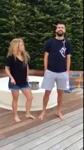 Of course, both are familiar with the world of entertainment and being in the spotlight which is certainly something they bonded over! Shakira And Pique Ice Bucket Challenge Video Dailymotion