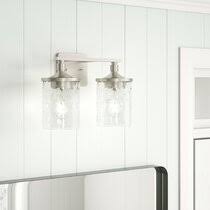 Shop wayfair for all the best farmhouse & country bathroom vanity lighting. Rustic Bathroom Lighting Wayfair