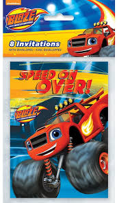 4.7 out of 5 stars. Blaze And The Monster Machines Invitations 8ct Mathematics Counting Amazon Canada