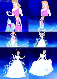 Day 26 Most Magical Moment Cinderella When Her Dress Transform Disney Princess Cinderella Disney Princesses And Princes Disney Nerd