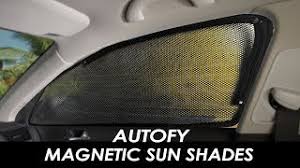Aligning the magnets to the iron window frame is easy to complete in 3 seconds and is very sturdy. Autofy Magnetic Mesh Fabric Window Shades With Zipper For All Cars Installation And Utility Guide Youtube