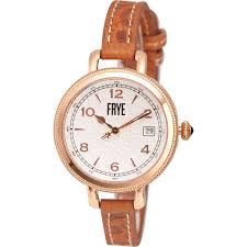 Frye Round Textured Dial Watch For Women Save 62