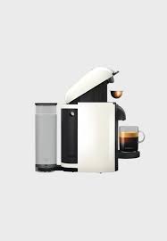 Nespresso black vertuoplus deluxe espresso machine bundle. Buy Nespresso White Vertuo Plus White Coffee Machine For Women In Mena Worldwide Gcb2 Gb Wh Ne1