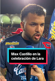 Max Castillo: Claves del Campeonato con Cardenales de Lara