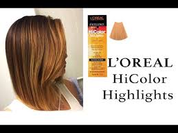 These are meant to be used for highlights on darker hair; L Oreal Hicolor Highlights Natural Blonde Youtube