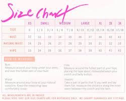 Rosegal Size Chart Idistracted