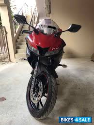 Apart from the new paint scheme. Used 2019 Model Yamaha Yzf R15 V3 For Sale In Bangalore Id 258732 Red Gray Colour Bikes4sale
