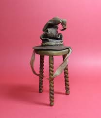 Sorting Hat And Stool By The Creagers 1 12 Scale Harry Potter Pattern Sorting Hat Reupholster Chair