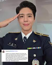KAMSAHAMNIDA, BOGUMMY 🥹🩵 South Korean actor Park Bo Gum expressed his  gratitude to his Filipino fans after his “Be With You” fan meeting in  Manila