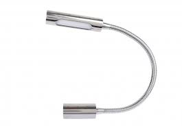 califfa led reading light chrome plated