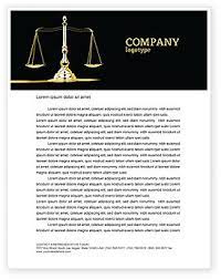 The document created with the letterhead clearly indicates to which law firm it belongs to. Legal Letterhead Templates In Microsoft Word Adobe Illustrator And Other Formats Download Edit Print