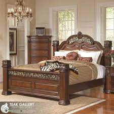 Tempat Tidur Klasik Modern Verlotta Sebagai Produk Furniture Jepara Dari Pusat Mebel Jepar Master Bedroom Furniture Bedroom Furniture Sets Wooden King Size Bed