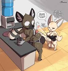 aggressive retsuko, aggretsuko, sanrio, fenneko, haida (aggretsuko) - R34  Vault