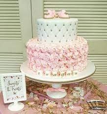 Best Cake Pink And Gold Baby Shower Wedding Ideas 68 Ideas Pink Baby Shower Cake Gold Baby Shower Cake Princess Baby Shower Cake