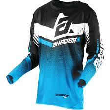 Answer Racing 2019 Trinity Jersey Black Astana White