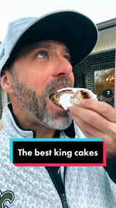 Only the best king cakes for me. Check em out y’all. #CleanTok #wodat  #louisiana #cajun #mardigras #kingcake