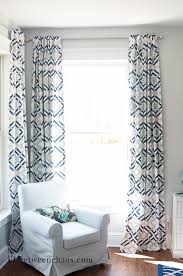 The simple, affordable solution to the bay window curtain dilemma! Super Easy Back Tab Curtains