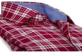 Maybe you would like to learn more about one of these? Chemise Homme Rouge A Carreaux Doublure Bleu Uni