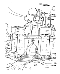 Bluebonkers Medieval Castles And Churches Coloring Sheets Castle And Moat Free Printable Castles Knig Castle Coloring Page Coloring Pages Castle Drawing