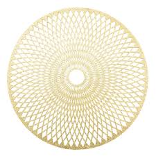 Set De Table En Feutrine Doree Paillettee Pas Cher Achat En Ligne Zodio