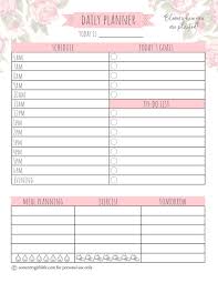 Free Printable Daily Planner Free Matching Monthly Weekly Calendars Daily Planner Printables Free Free Daily Planner Planner Printables Free