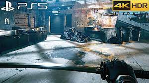 Ghostrunner Ps5 4k 60fps Hdr Gameplay Youtube