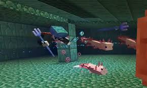 The update is available for the one of the new mobs is called the axolotl, and it's very much a predator despite how cute it may look, developer mojang said in a blog post. Minecraft Wo Man Die Neuen Axolotl Findet Und Wofur Sie Gut Sind Blengaone