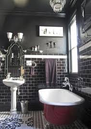 Complete with penny tile floors, a pedestal sink, beadboard wainscoting, and a clawfoot tub, this retro bath is proof. Clawfoot Tub Bathroom Ideas Novocom Top