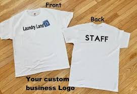 Custom Unisex Shirts With Logo Picture Image Company Logo Etsy In 2020 Unisex Shirts Shirts Business Shirts