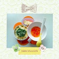 ある日のランチ ほうれん草とツナのクリームパスタ 離乳食中期 ベビーフード 離乳食 離乳食レシピ