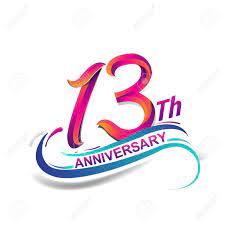 4 13th anniversary selective 4 slot expansion coupons. 13th Anniversary Celebration Logotype Blue And Red Colored Birthday Royalty Free Cliparts Vectors And Stock Illustration Image 151471197