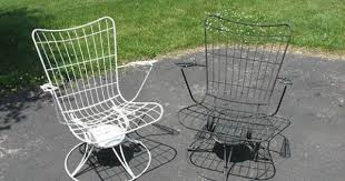Vintage Mid Century Post 50 S 60 S Modern Homecrest Wire Patio Chairs Furniture Modern Patio Furniture Modern Wicker Furniture Vintage Patio Furniture
