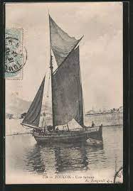Carte Postale Ancienne Cpa Toulon Une Tartane Pecheurboot Vom Wasser Aus Toulon Carte Postale Postale