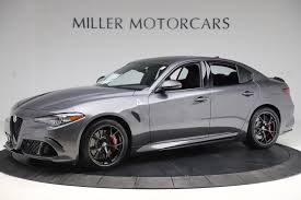 Il motore di alfa romeo giulia quadrifoglio è un 2.9 v6 che eroga 510 cv di potenza e una coppia di 600nm tra 2500 e 5000 giri/min. New 2020 Alfa Romeo Giulia Quadrifoglio For Sale Miller Motorcars Stock L801