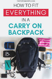 The Best Minimalist Travel Backpack For Carry On Travel Backpack Packing Travel Backpack Carry On Best Travel Backpack