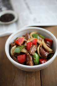 Black Pepper Beef Stuffed Peppers Recipes Food