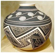 Sand Storm Native American Ceramic Pottery Designs By Bertha Tom Modernpottery Click The Image For Native Pottery Native American Pottery American Ceramics