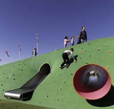 Sleek Futuristic Playgrounds Parking Design Playground Design Playgrounds Architecture