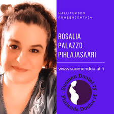 Suomen Doulat ry valitsi uuden hallituksen lauantaina 15.5.21 Hallitus sai  monta uutta jäsentä, myös kansainvälisiä. Kuvassa vasemmalta oikealle:  Rosalia Palazzo Pihlajasaari