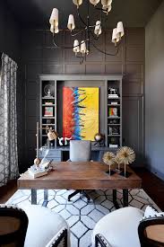 15 Inspirational Transitional Home Office Designs For Increased Productivity Home Office Design Transitional House Transitional Home Decor