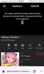 Hanime.tv(respect) can hanimetv be modded to premium features request. Hanime Tv Error Message Displayed When Playing The Video Issue 34342 Webcompat Web Bugs Github